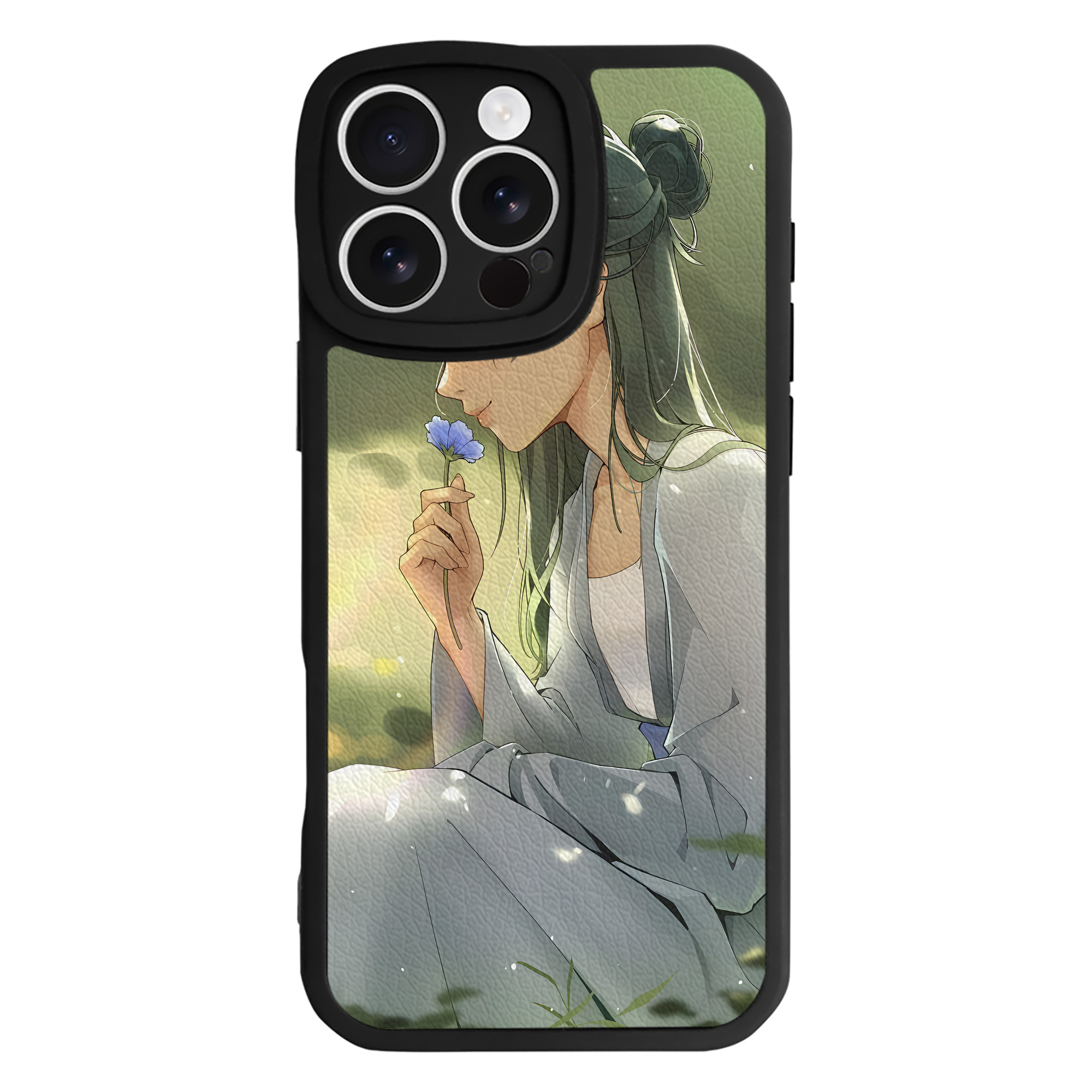 （画像用） 薬屋のひとりごと The Apothecary Diaries 【iPhone 16シリーズ対応】シリコンスマホケース（レザー調） 材質：シリコン